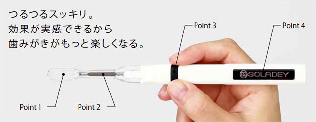 ソーラー歯ブラシ ソラデーn4